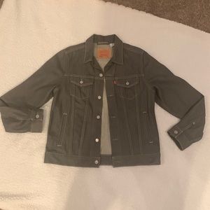 Levi gray denim jacket